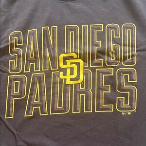 '47 Brown T-shirt with White Logo Print